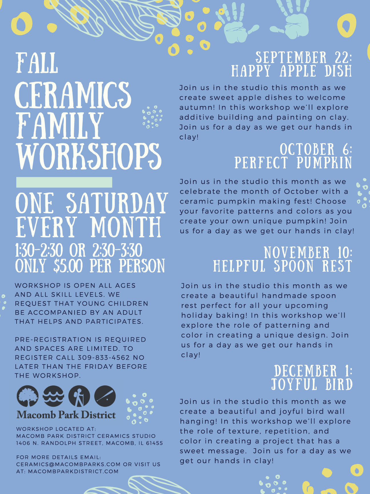 Ceramics Family Workshop